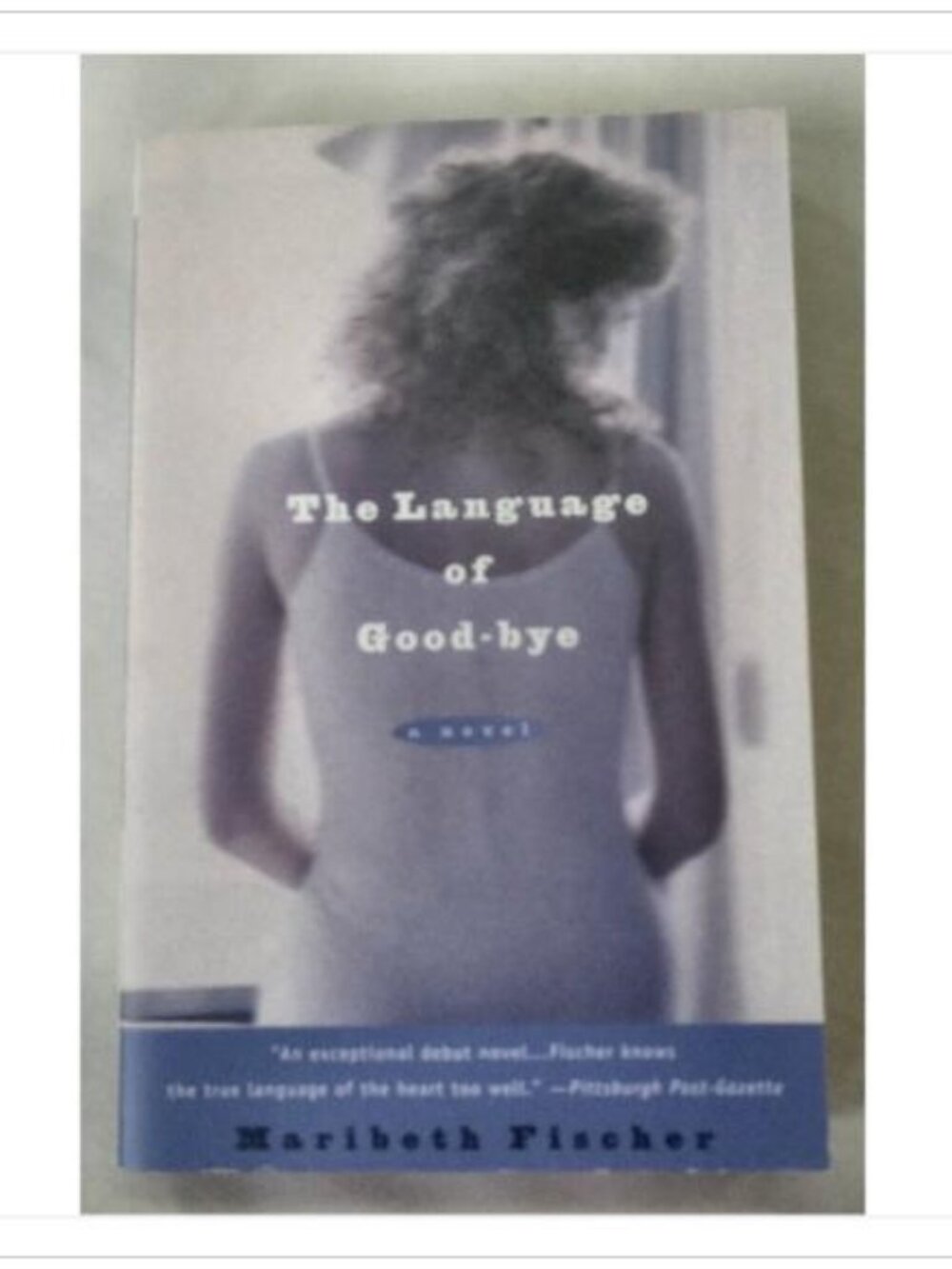 The Language of Good-bye Maribeth Fischer 2002 First Plume Printing Paperback